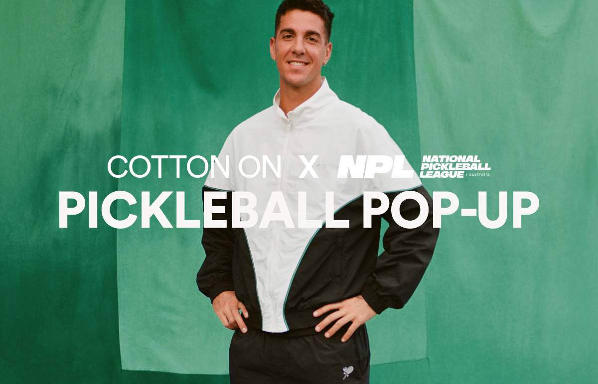 COTTON ON X NPL PICKLEBALL POP-UP