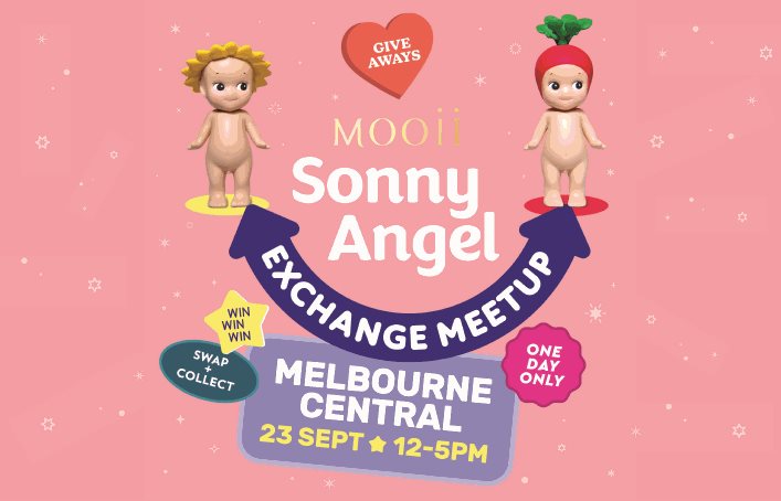 Mooii Sonny Angel Exchange Event