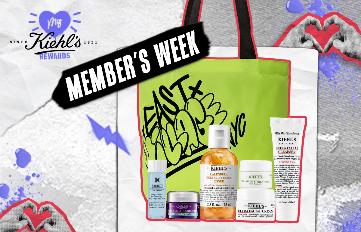 Kiehl's Member's Week Promotion