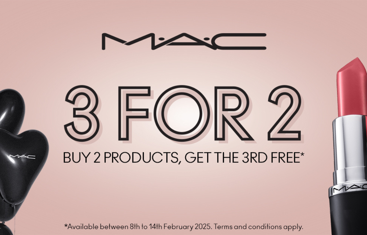 M·A·C Cosmetics - Buy 2 get a 3rd FREE!