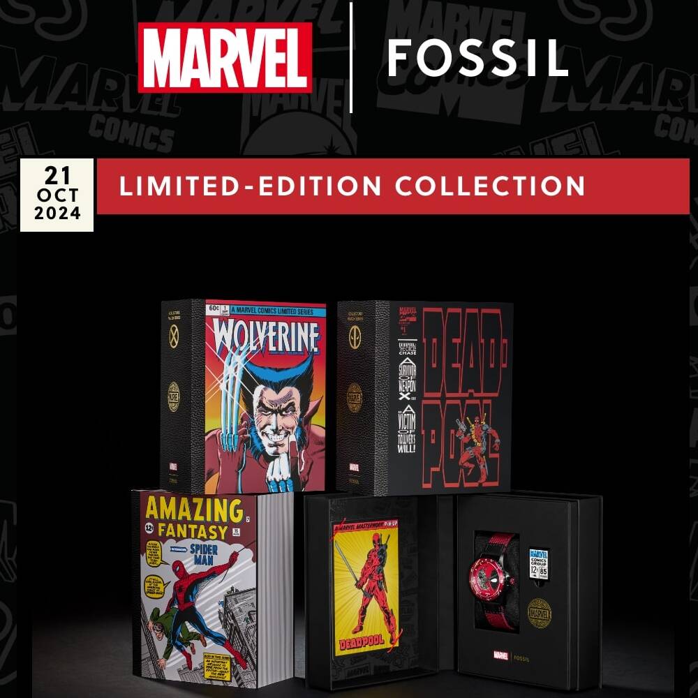  Fossil & Marvel Release Special-Edition Watch Capsule Collection