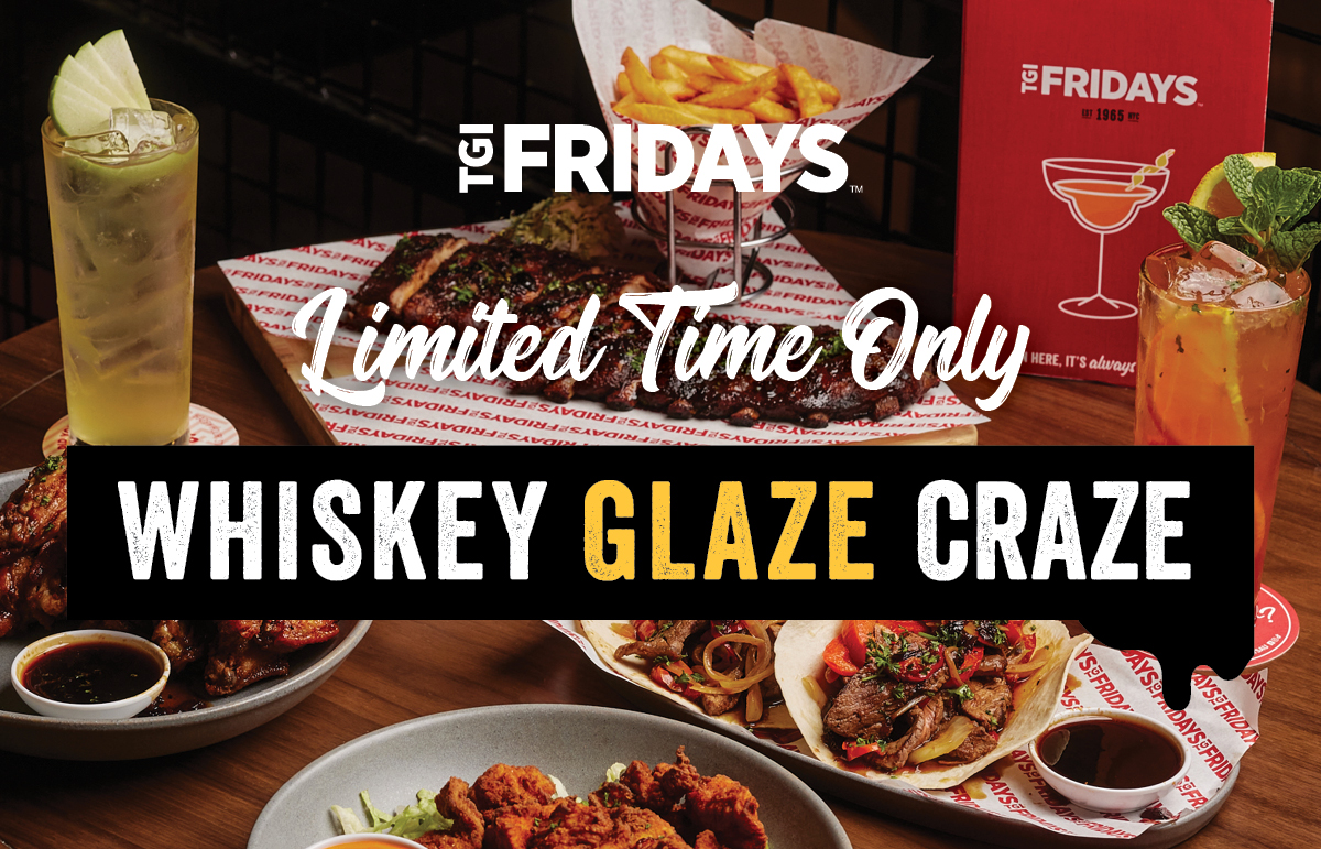 TGI Fridays - Whiskey Glaze Craze Limited Time Offer