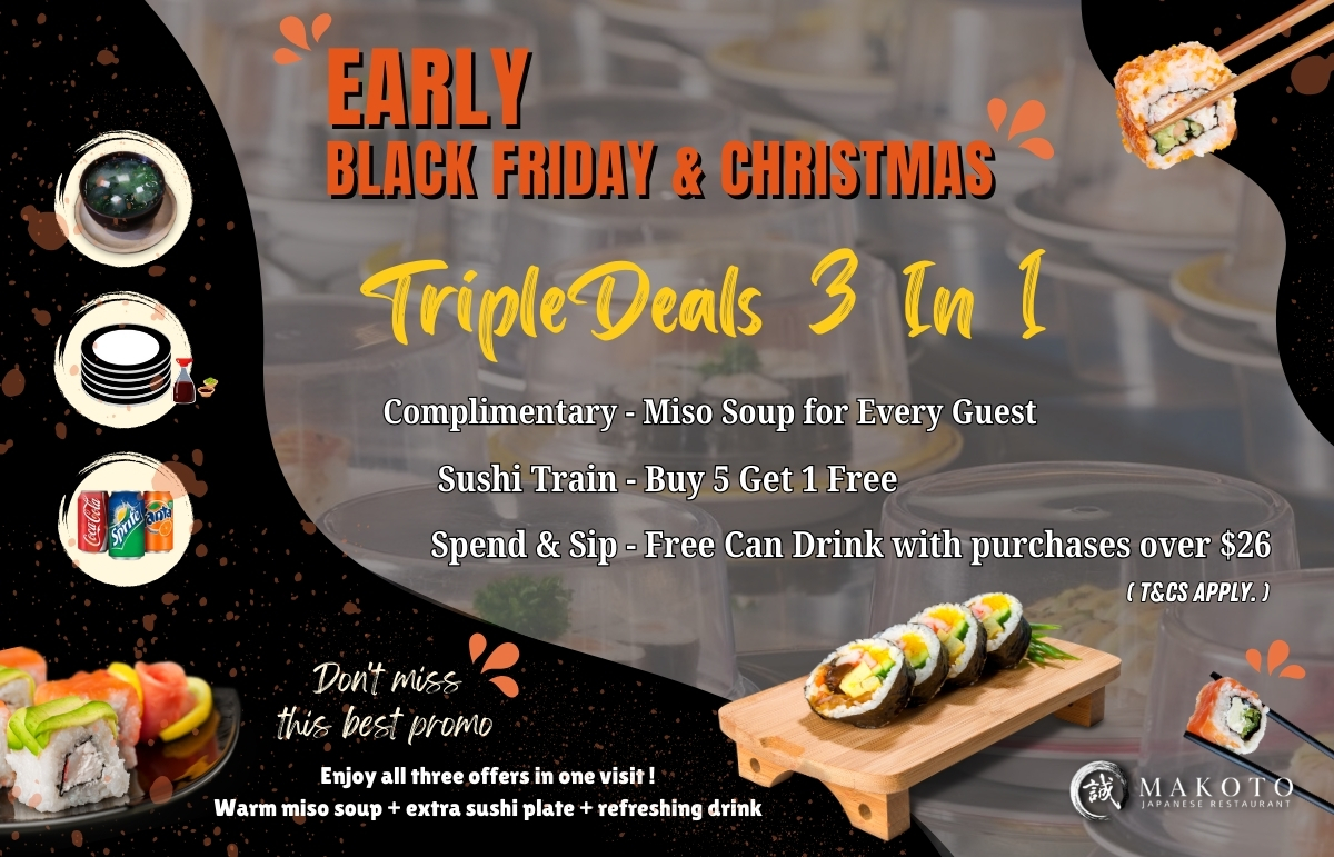 Early Black Friday & Christmas Triple Deals