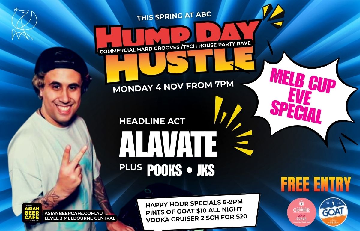 MELB CUP EVE PARTY - HUMP DAY HUSTLE