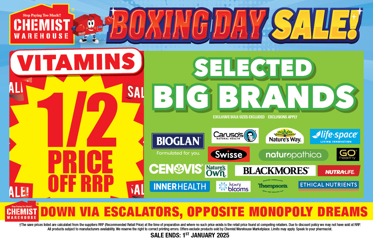 BOXING DAY CATALOGUE OUT NOW!