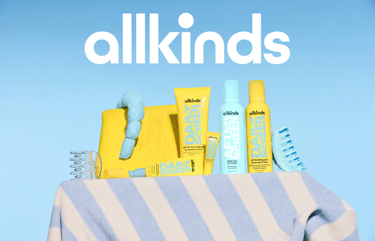 Allkinds: Daily Screen Suncare Launch