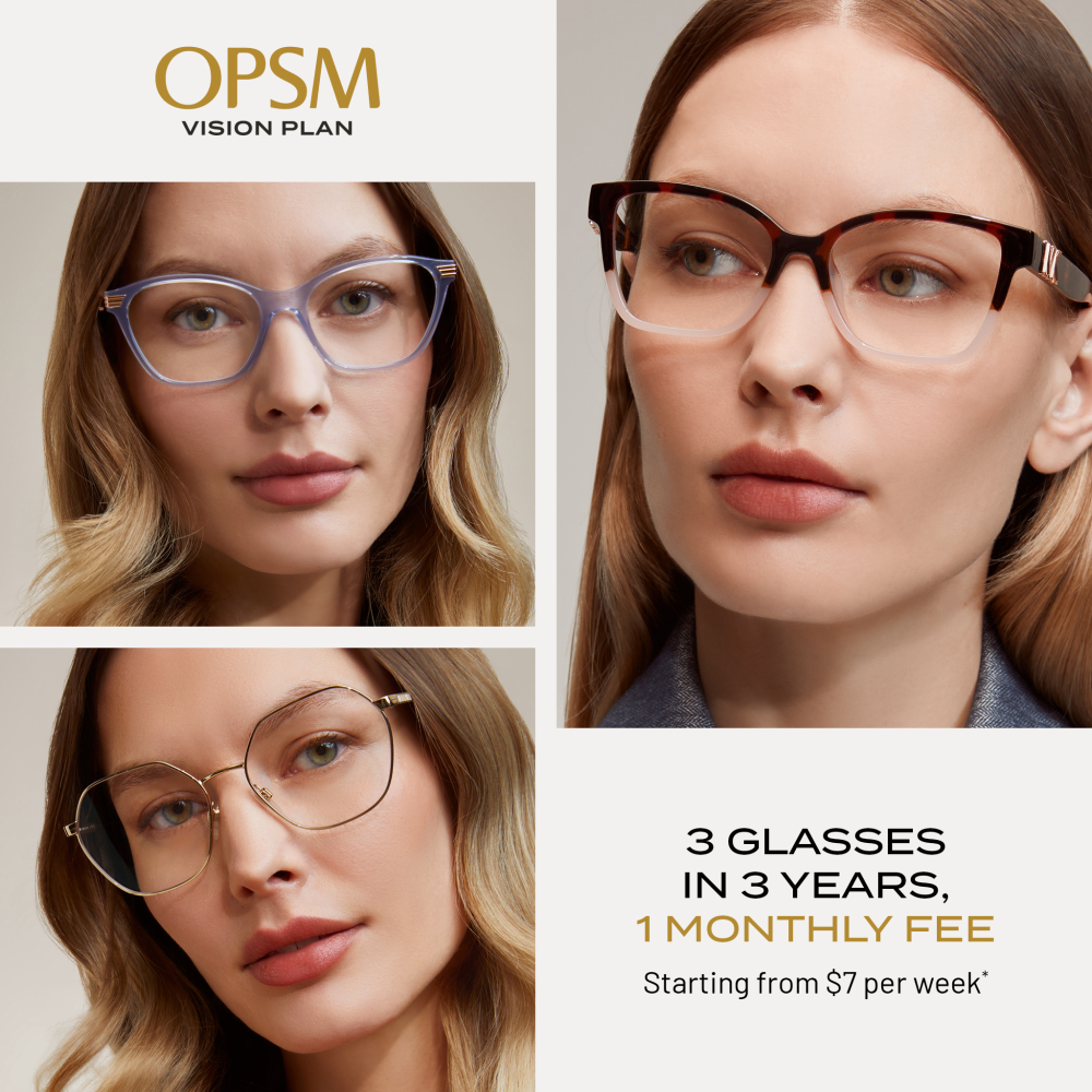 Start Your OPSM Vision Plan™ Today